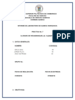 Practica 7 Cloruro de Hexaminniquel II