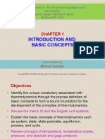 Introduction and Basic Concepts: Thermodynamics: An Engineering Approach