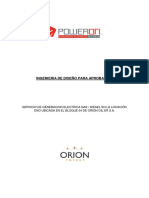 Ingeniería de Diseño para Aprobación ORIONOIL ENO 2016 FASE