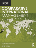 Comparative International Management - Niels N. - Carla K. - Arndt S.