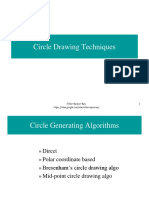 Circle Drawing Algorithms