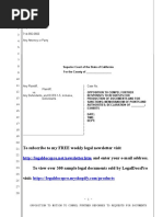 Sample Opposition To Motion To Compel Further Responses To Documents For California