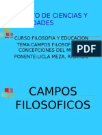 Concepciones Del Mundo y Educacion