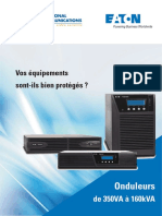 EATON - Onduleurs de 350va À 160kva PDF