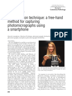 The Morrison Technique: A Free-Hand Method For Capturing Photomicrographs Using A Smartphone