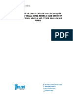 Evaluation of Capital Budgeting Techniques Adopted by Small Scale Firms (A Case Study of Selected Firms, Aranla and Other Small Scale Firms)