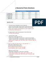 KPMG Classic Numerical Tests Solutions