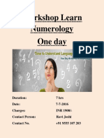 Learn Numerology, Numerology Classes, Numerology Lesson