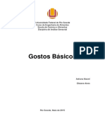 Gostos Basicos