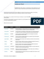 Funciones de Base de Datos en Excel