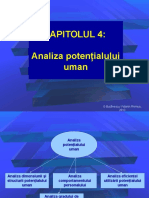 04 - Analiza Potentialului Uman