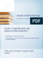 Autoconhecimento