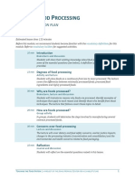 Food Processing-Lesson PDF