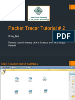 Packet Tracer Tutorial # 2: DR Ay - Bee Federal Urdu University of Arts Science and Technology, Karachi