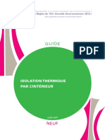 Isolation Thermique Par L'extérieur