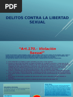 Delitos Contra La Libertad Sexual