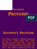 Solomons-Proverbs - Very Clear Summary