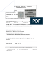 Notificación Resolución de Proposición de Prueba