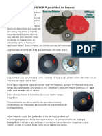 Los Imanes Con Inductor y Polaridad de Imanes