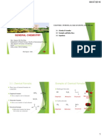 Chapter 3 - Formulas, Equations, and Moles PDF