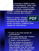 Aula 1 - Cada Crente Um Ministro