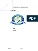 Compounding and Dispensing 519 Lab Manual Final