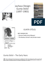 Gunta Stolzl Anni Albers