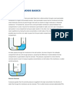 Reverse Osmosis Basics