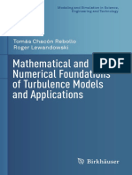 Mathematical and Numerical Foundations of Turbulence Models and Applications