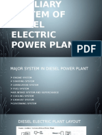 Auxiliary System of Diesel Electric Power Plant