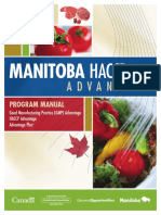 Manual GMP and HACCP Guide Book