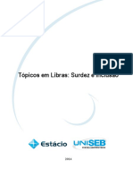 Livro Proprietário - Tópicos em Libras Surdez e Inclusão