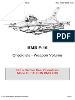 Weapons Checklists