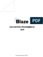 SCJP Core Java Blaze