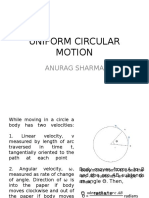 Uniform Circular Motion