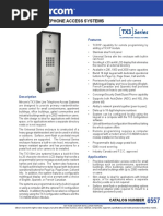 CAT-6557 - TX3-4U - IP - Slim - Line - Telephone - Access System PDF