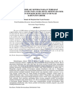 Analisis Perilaku Kewirausahaan Terhadap Keberhasilan Usaha Pada Usaha Kecil Menengah Ukm Pengrajin Songkok Di Kecamatan Bungah Kabupaten Gresik PDF