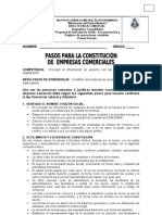 Requisitos Legales para La Constitucion de Una Empresa