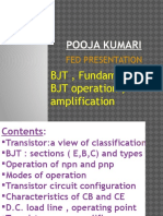 A Presentation On BJT