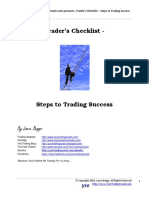 Traders Checklist PDF