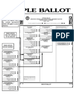 Madison County Democratic Sample Ballot