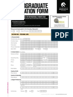 Application Form: This Application Form Is For International Students Only