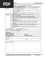 Plasticity Characteristics of Soils-Lab Sheet