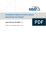 NSSLabs DDoS Prevention Test Report