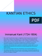 Kantian Ethics