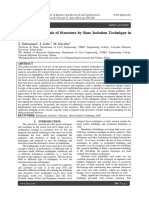 JOU - EQ Analysis of Structure by Base Isolation Technique in SAP PDF