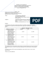 Name of Project Project Amount (P'M) From TO