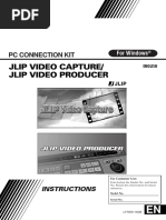 Jlip Video Capture/ Jlip Video Producer: PC Connection Kit