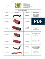 Iveco OEM Silicone/Rubber Hose