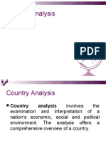 Country Analysis